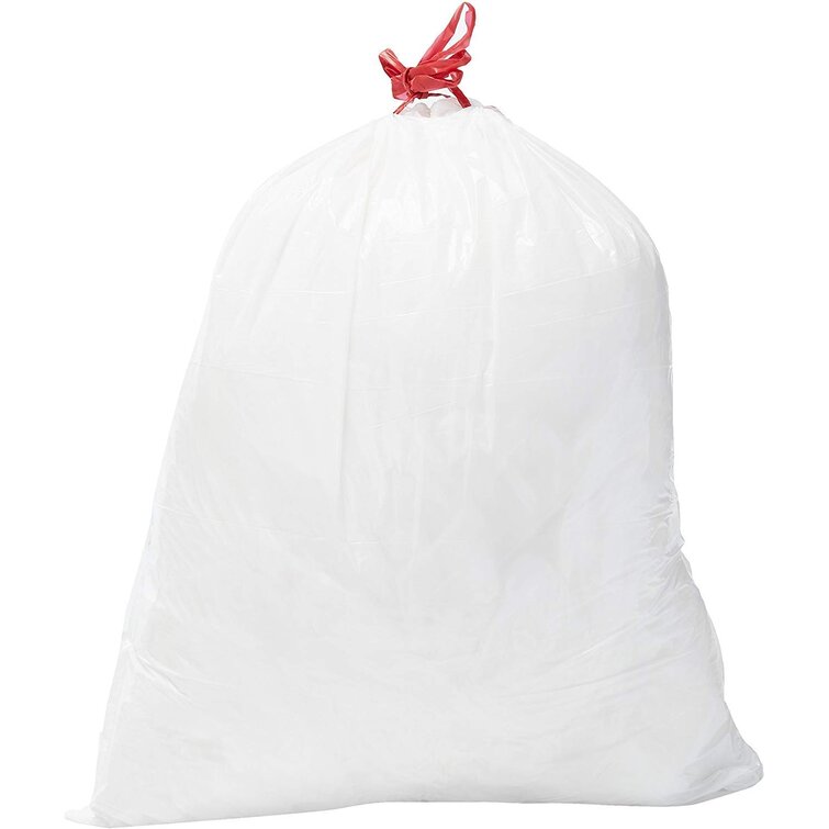 Plastic Trash Bags - 100 Count