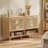 Three-layer natural rattan shoe cabinet