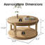 Table basse et canapé 31,5 pouces