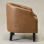 Fauteuil capitonné en similicuir l 29 po Boney-690529704