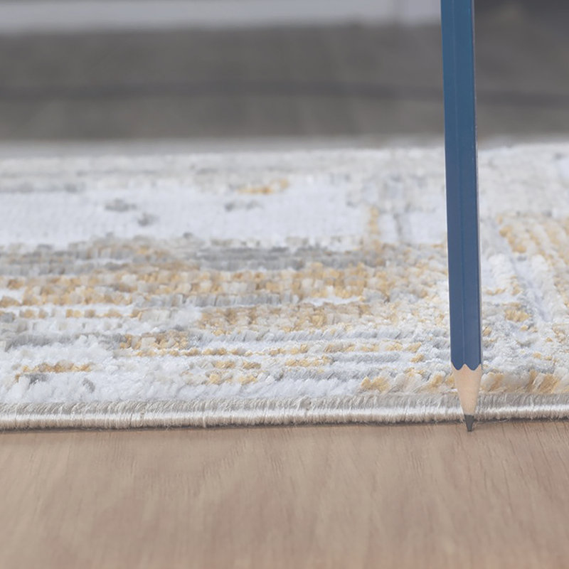 Tapis multicolore Textures, Rectangle 5 pi 3 po x 7 pi