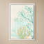 «Triple Teal Coral I» par Lucille Price - impression sur toile