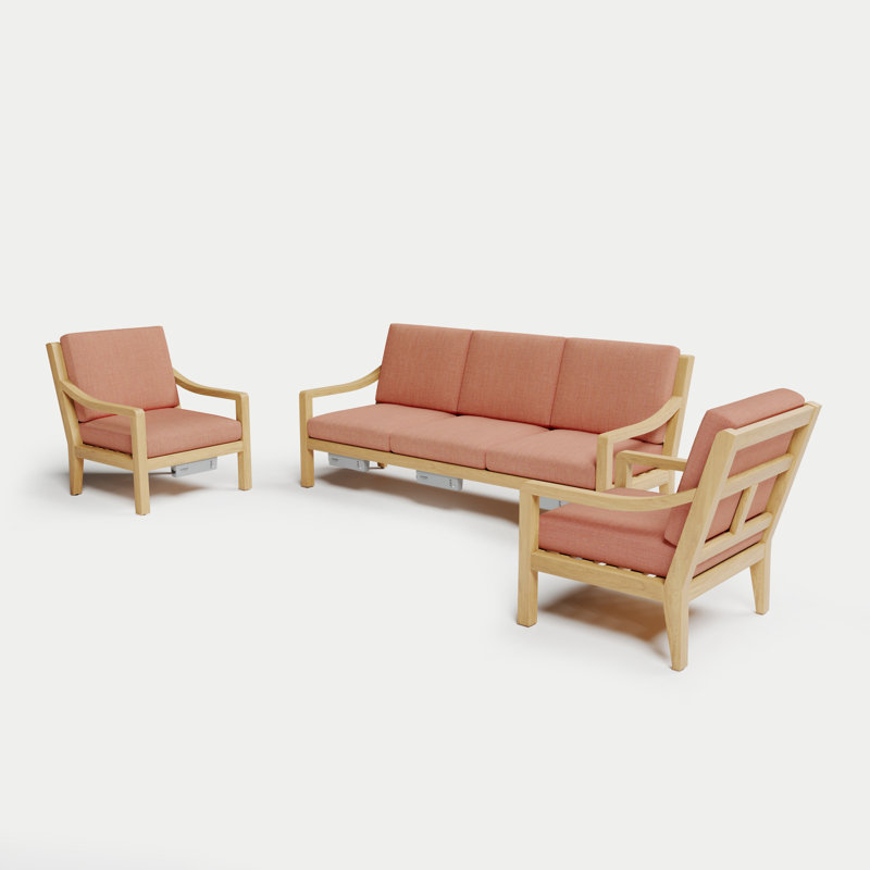 Solerno Heated Sofa Set, Mesa