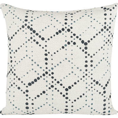 Polka Dots Feather Throw Pillow