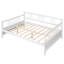 Lit de jour pleine grandeur avec pieds de soutien, canapé-lit convertible pour le confort et la durabilité, parfait pour tout décor.-93286983