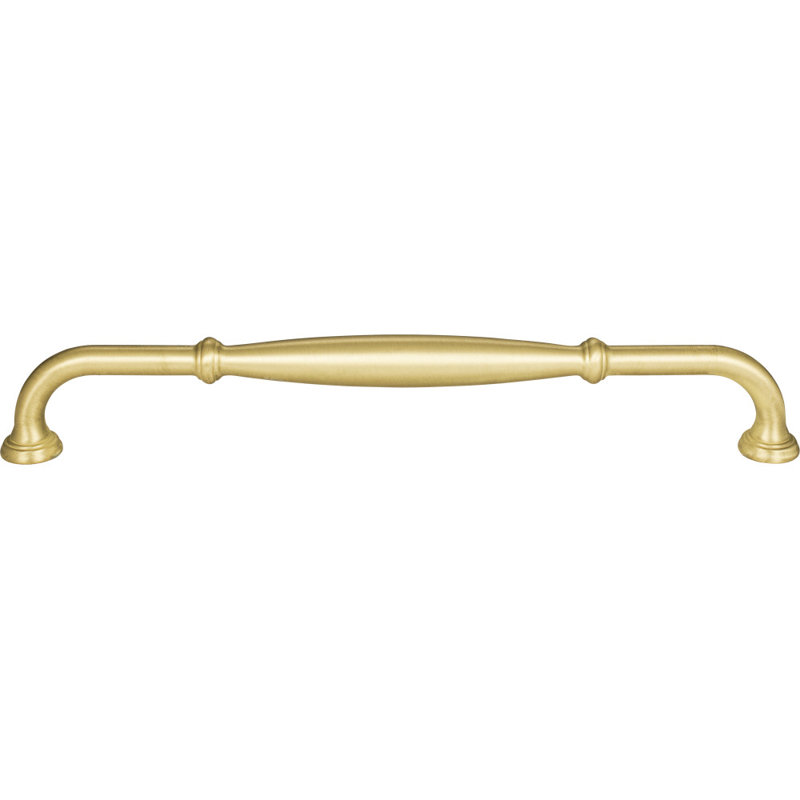 Tiffany Bar Pull, Brushed Gold, 3 3/4"