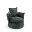Upholstered Swivel Barrel Chair-1729032303