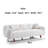 Gabri Chenille 3-Piece Sofa Set-1684300404