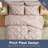 Bed-in-a-Bag Pinch Pleat Comforter Set with Bed Sheets & Down Alternative Pillows-115707310-115707303