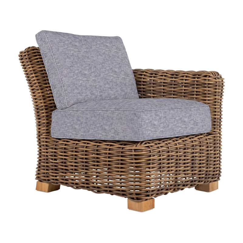Montauk Left Hand Facing Seating Component, Right Hand Facing, Welt + Standard fill, Avila Natural White