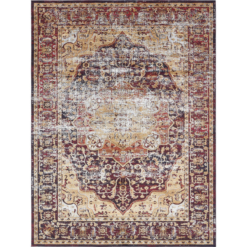Mignonette Oriental Indoor Rug, Rectangle 9' x 12'2"