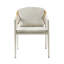 Ensemble de 2 chaises portatives de patio portatives, extérieur en métal rotin moderne