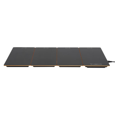 Réchaud électrique à 4 plateaux, tapis chauffants modulaires pour la restauration et les rassemblements