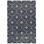 Reign Geometric Area Rug in Indigo