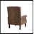 Dawnica 29.33'' Wide Tufted Accent chair,Living room chair,Arm chair,Bedroom chair,Club chair-1168752490