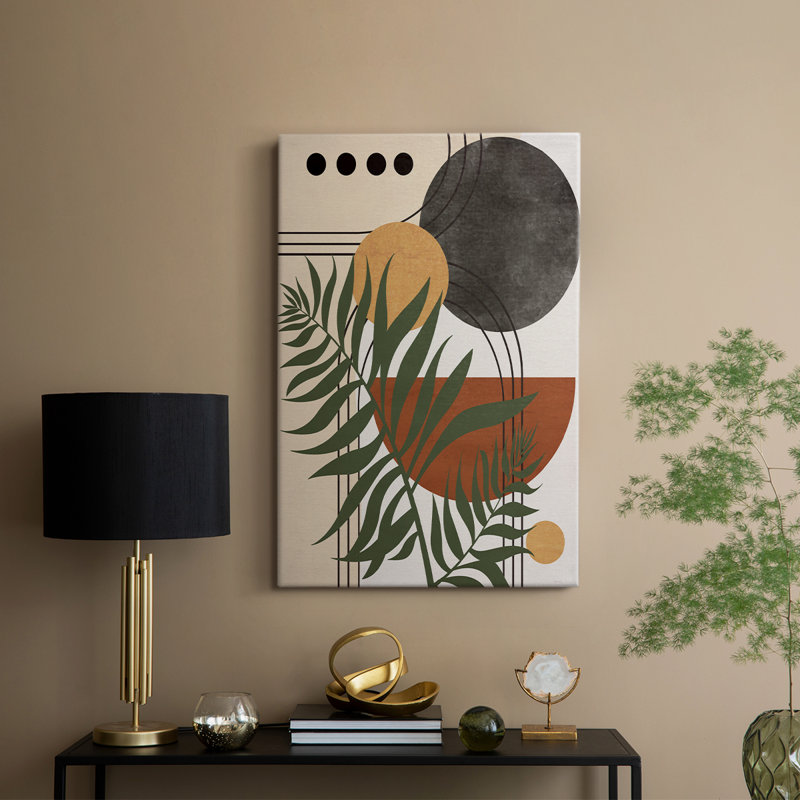Contemporary Palm II - galerie sur mesure, H 36 po x l 24 po