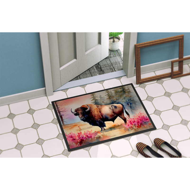 Lonyea Non-Slip Doormat, 24'' W x 36'' L