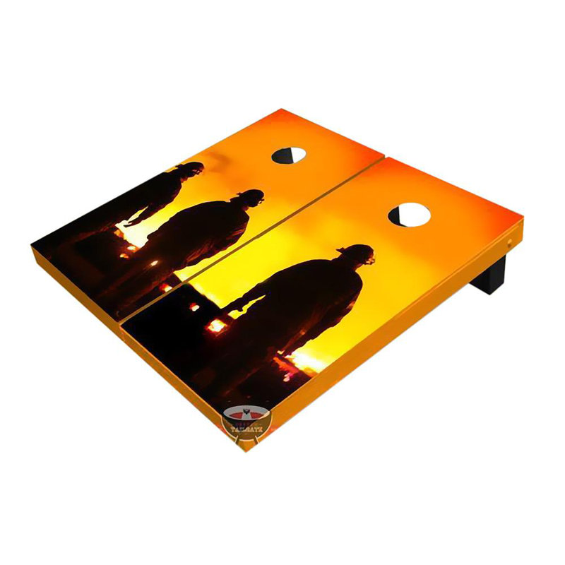 2' X 3' Fire Fighter Cornhole Boards