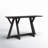 Persimmon Solid Wood Console Table-2145902134