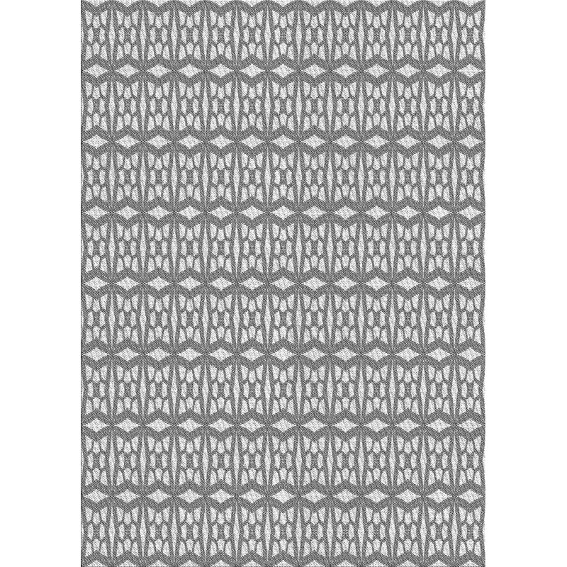 Pritt Geometric Indoor Rug, Rectangle 5' x 7'