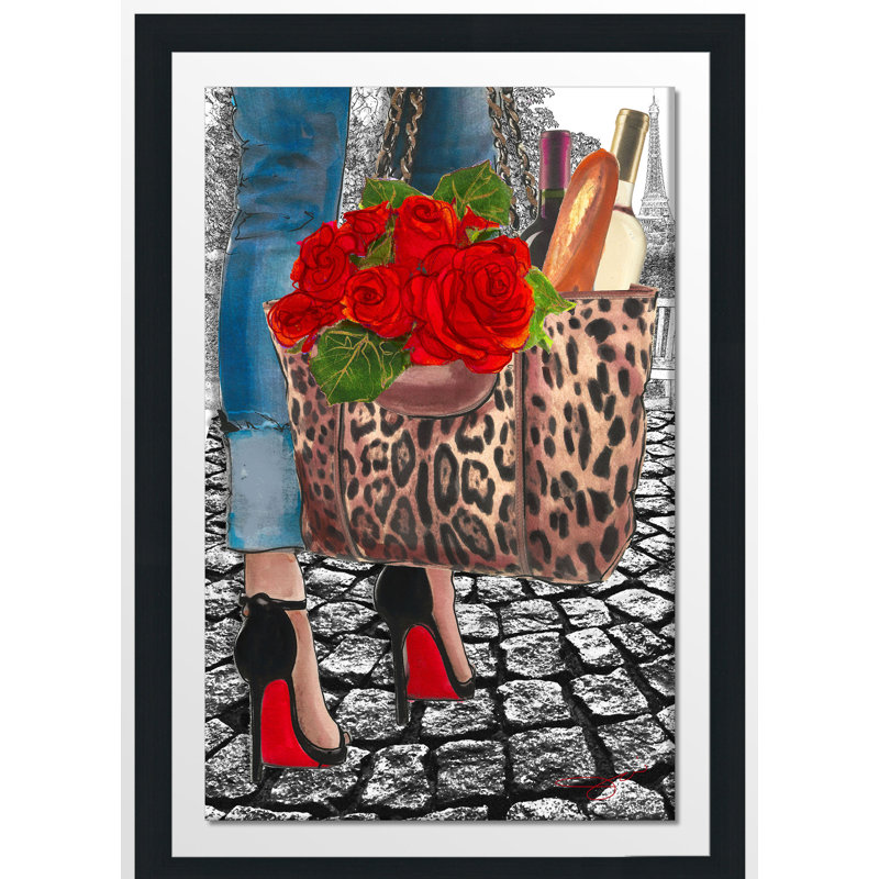 «Walk in the Park 2», reproduction encadrée, H 27,5 po x l 21,5 po x P 0,75 po
