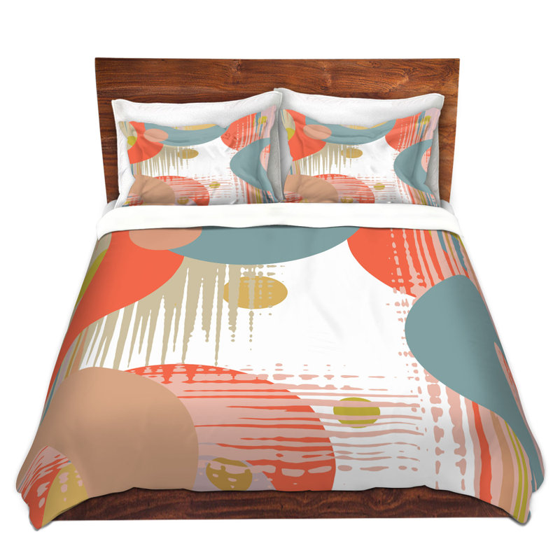 Ensemble de housse de couette en microfibre DiaNoche par Ruth Palmer - Modern Abstract