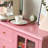 Nordic style modern simple accent cabinet.