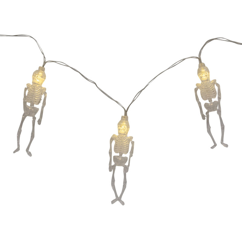 Aadarsh Indoor 8 - Bulb 49'' Battery Powered LED Novelty String Light