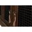 Covent Gardens 96 " W Oak Solid Wood and Iron Sideboard