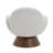Swivel Armchair With Solid Wood Base-121450838