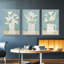 Ensemble de 3 pièces encadrées sur toile-97709596-97709594