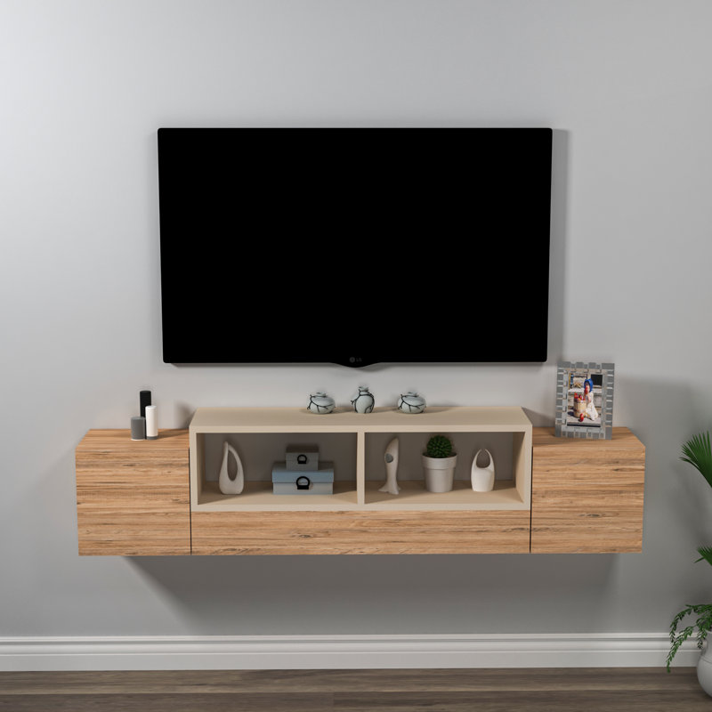 TV-Lowboard Defford für TVs bis zu 65", Brown