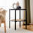 Round End Table Side Table with 2-Tier Storage Shelves(Set of 2)