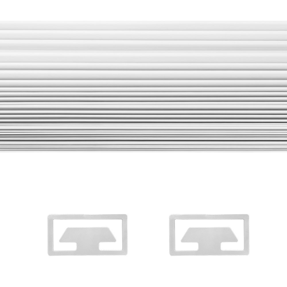 Sheer White Pleated Shade Symple Stuff 