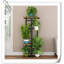 Support pour plante 4 niveaux et 5 tablettes pour plante d'intérieur