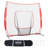 7x7 ft Baseball Softball Practise Net, Portable Baseball Training Net for Hitting Batting