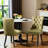 Tufted Velvet Wing Back Side Dining Chairs-747323165-792751457