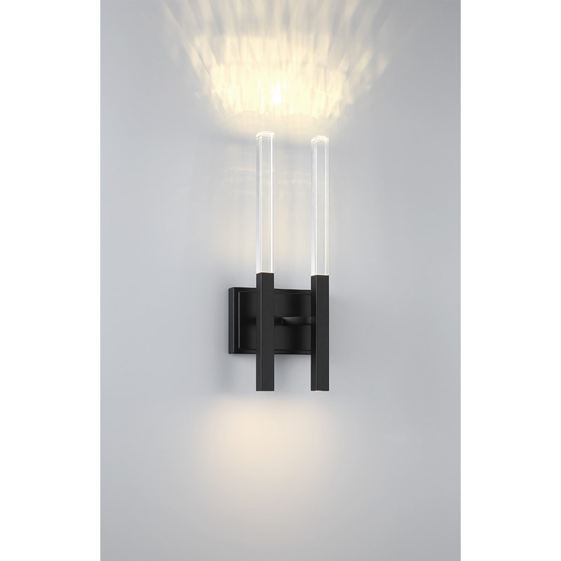 Ensemble de meuble-lavabo 4 lumières Benicio, Noir, noir, noir, noir
