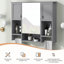 Armoire de rangement murale 35 po x 28 po-2071123403