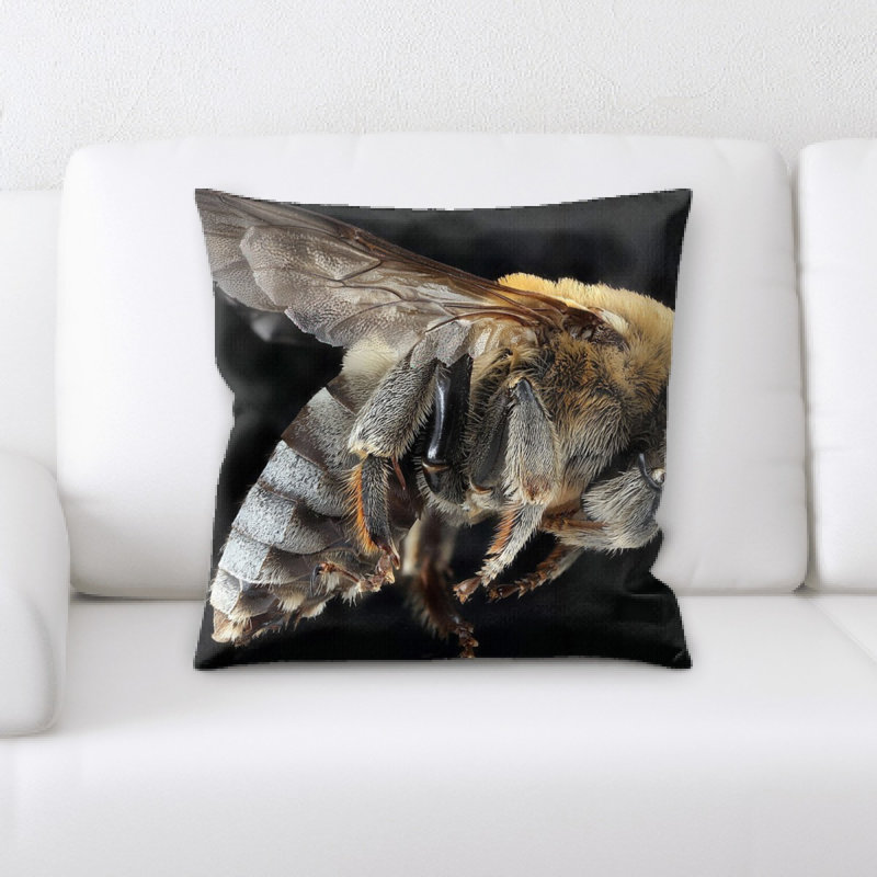 Microsuede Throw Pillow