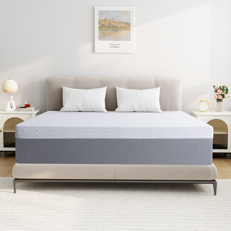 Alwyn Home Baring 12" op Gel Memory Foam Mattress, Twin