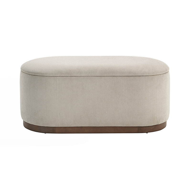 Banc de rangement 1PC, Taupe