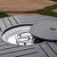 Everlee Aluminum Round Fire Pit Table