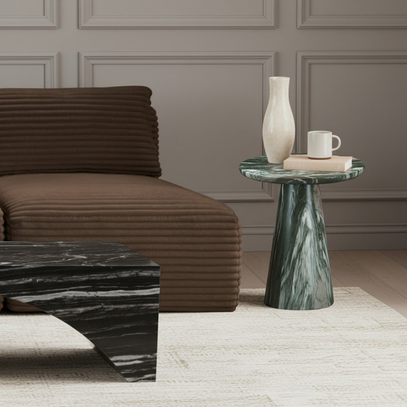 Table de bout Cassino, Vert