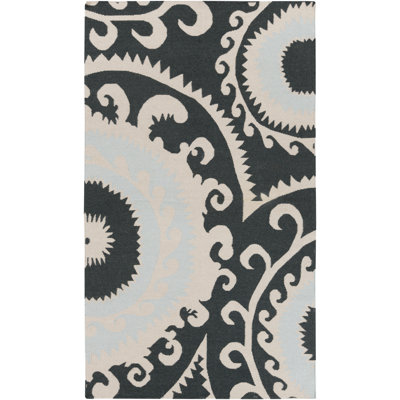 Volin Wool Abstract Indoor Rug