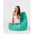 100 % polyester turquoise est en rupture de stock