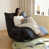 Black Faux Leather selected