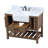 Pelaghia 42'' Single Bathroom Vanity with Marble Top-57367855