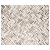 Art Hide Cowhide Area Rug in Gray
