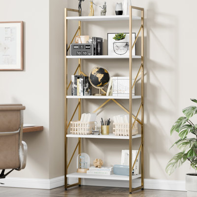 Rego 62.2" H x 23.6" W Etagere Bookcase